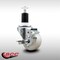Service Caster 3'' SS Nylon Swivel 1-1/2'' Expanding Stem Caster with Brake SCC-SSEX20S314-NYS-TLB-112 - alternate 2